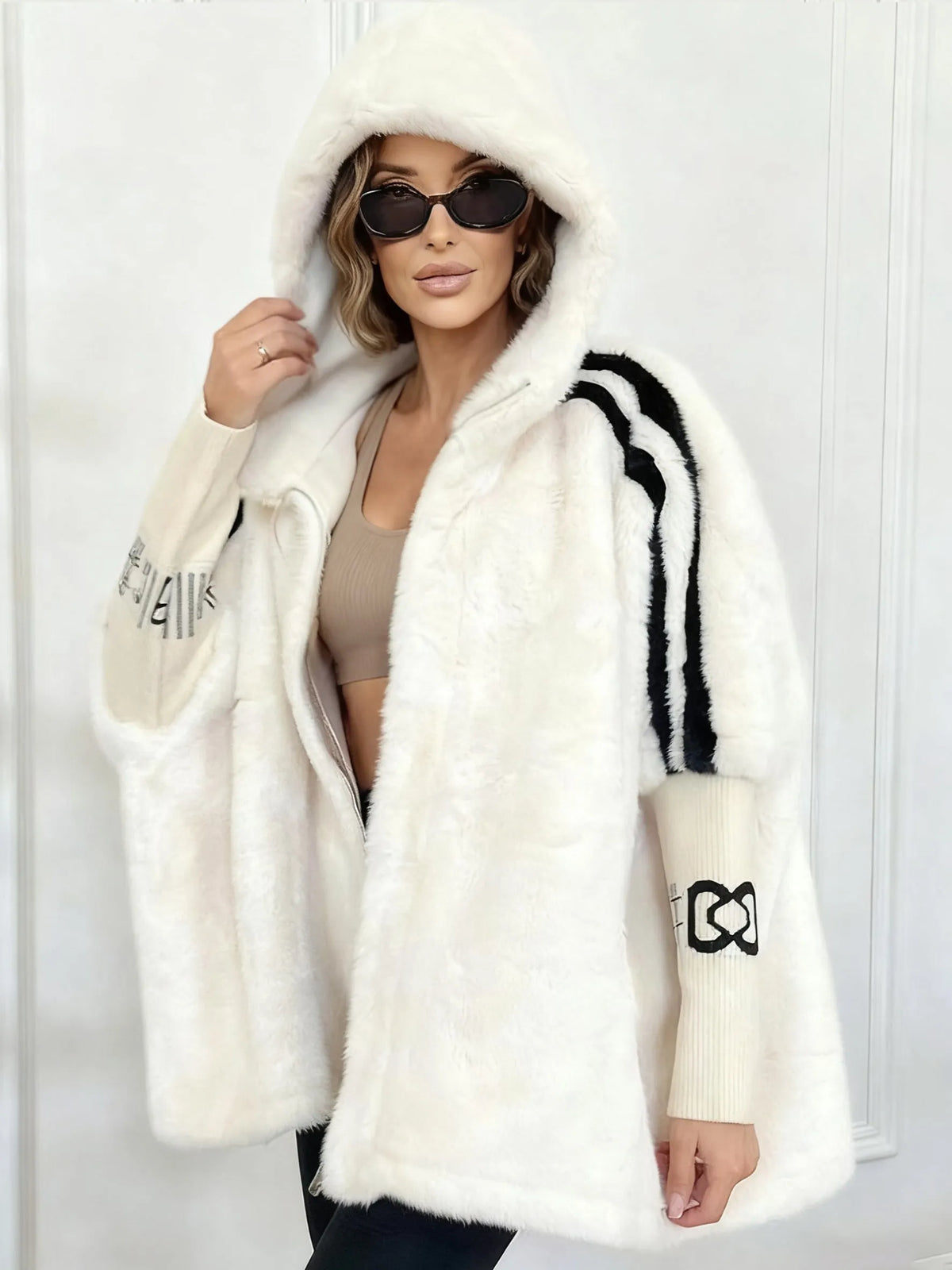 Lona Comfortabele winterjas met capuchon