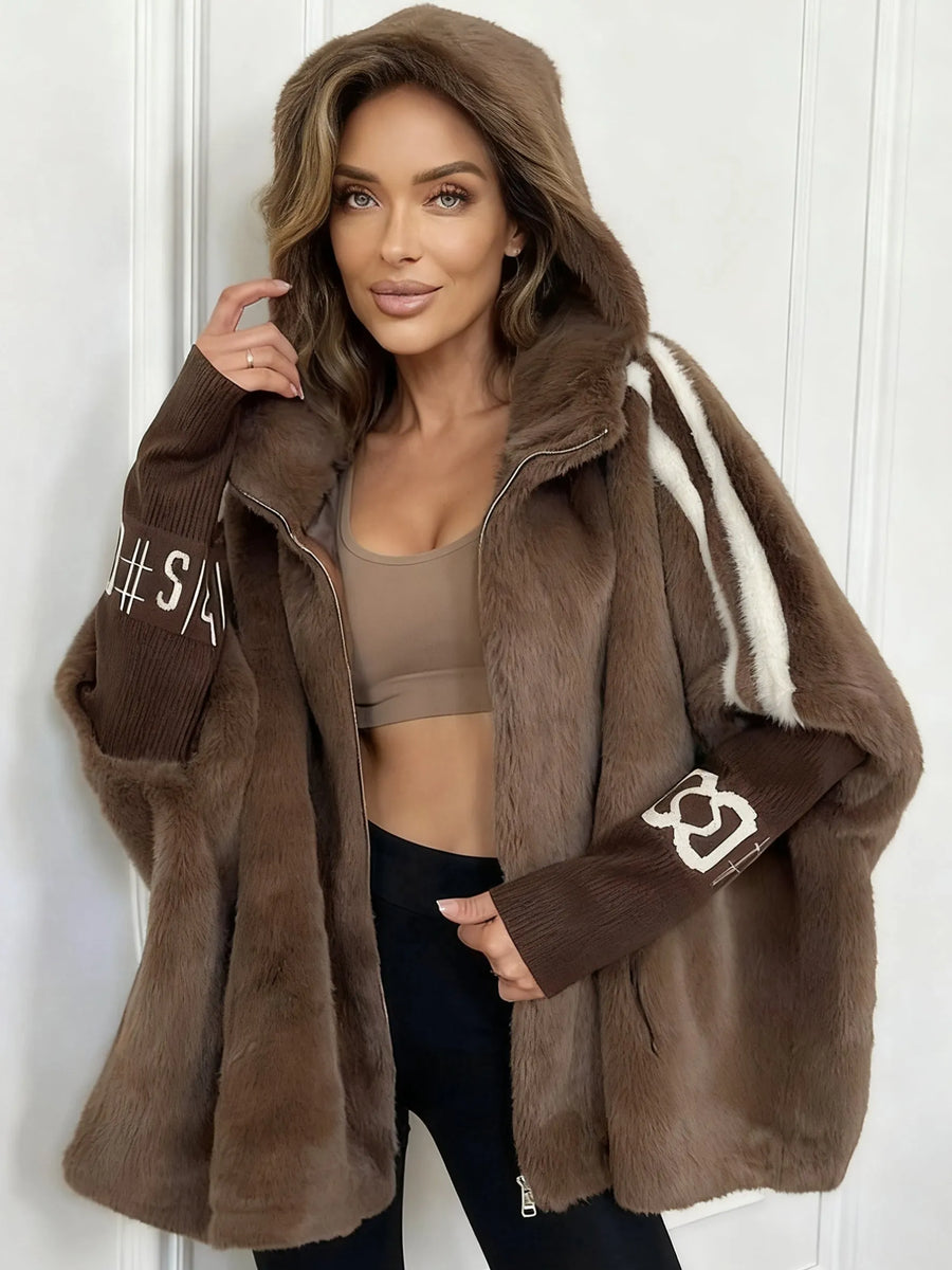 Lona Comfortabele winterjas met capuchon