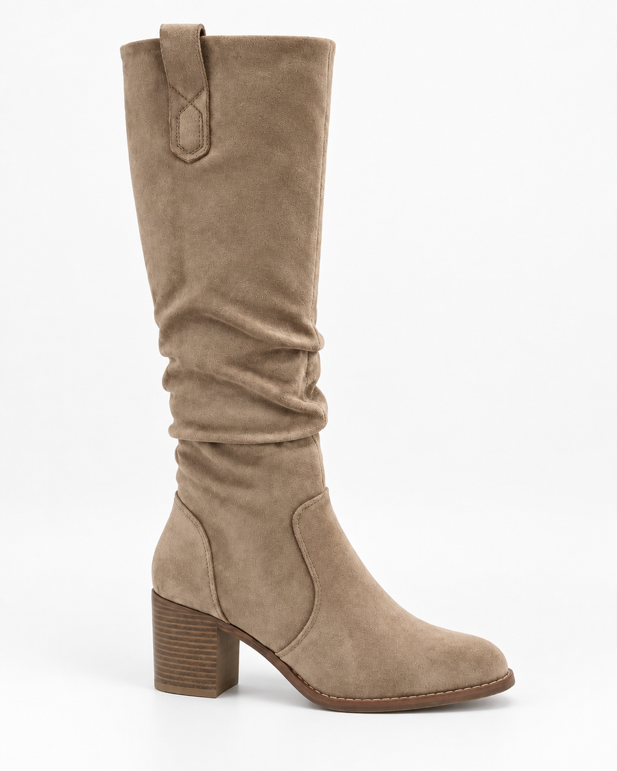 Margo Beige High Boots
