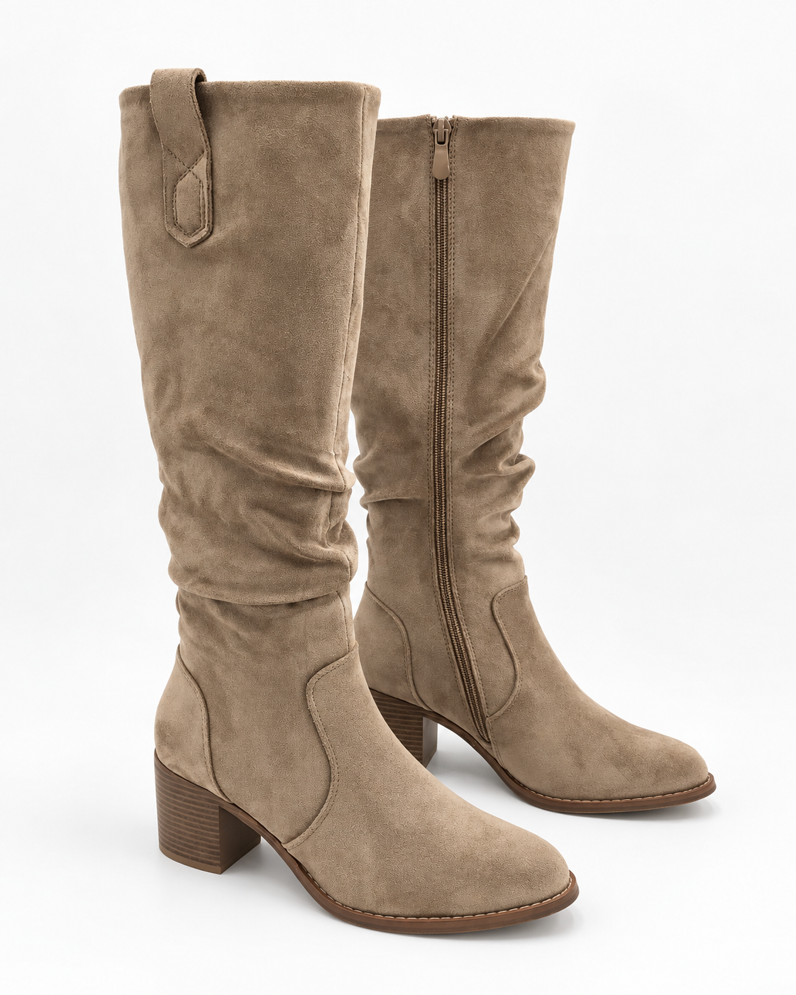 Margo Beige High Boots