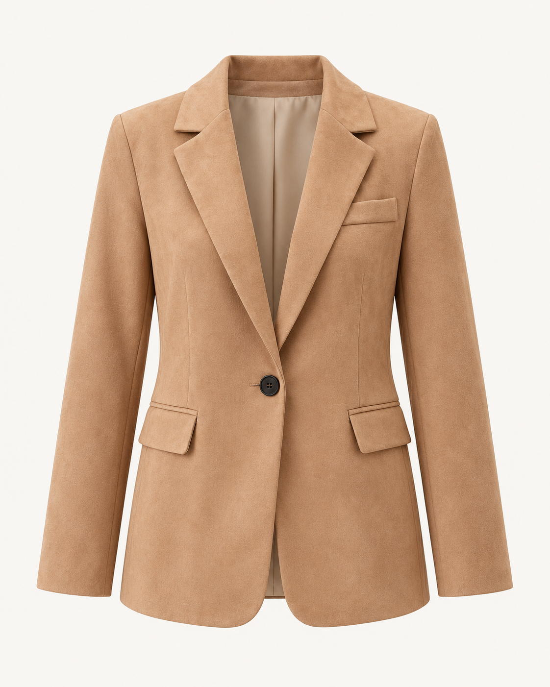 Suedine Blazer