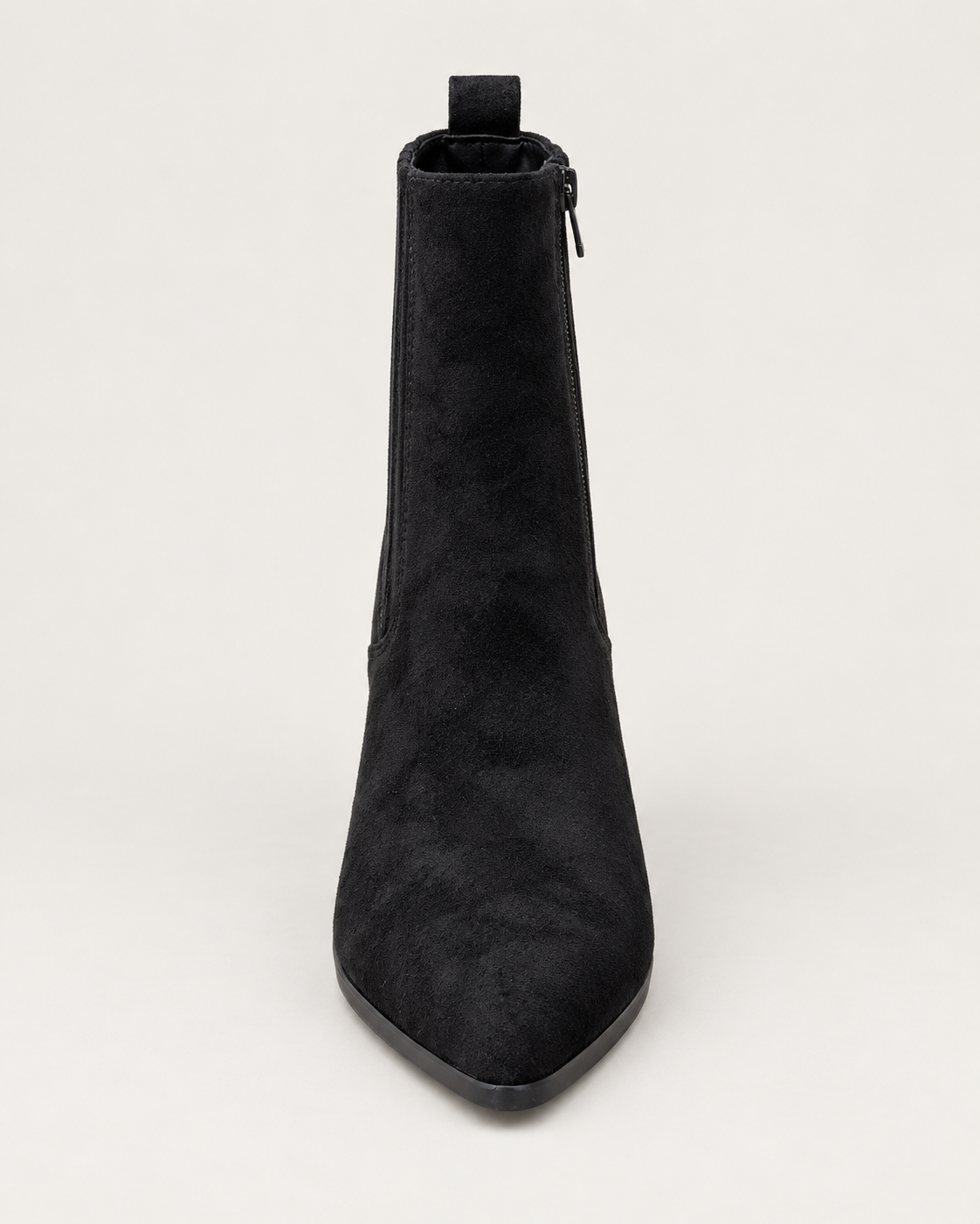 Monika Black Suedine Boots
