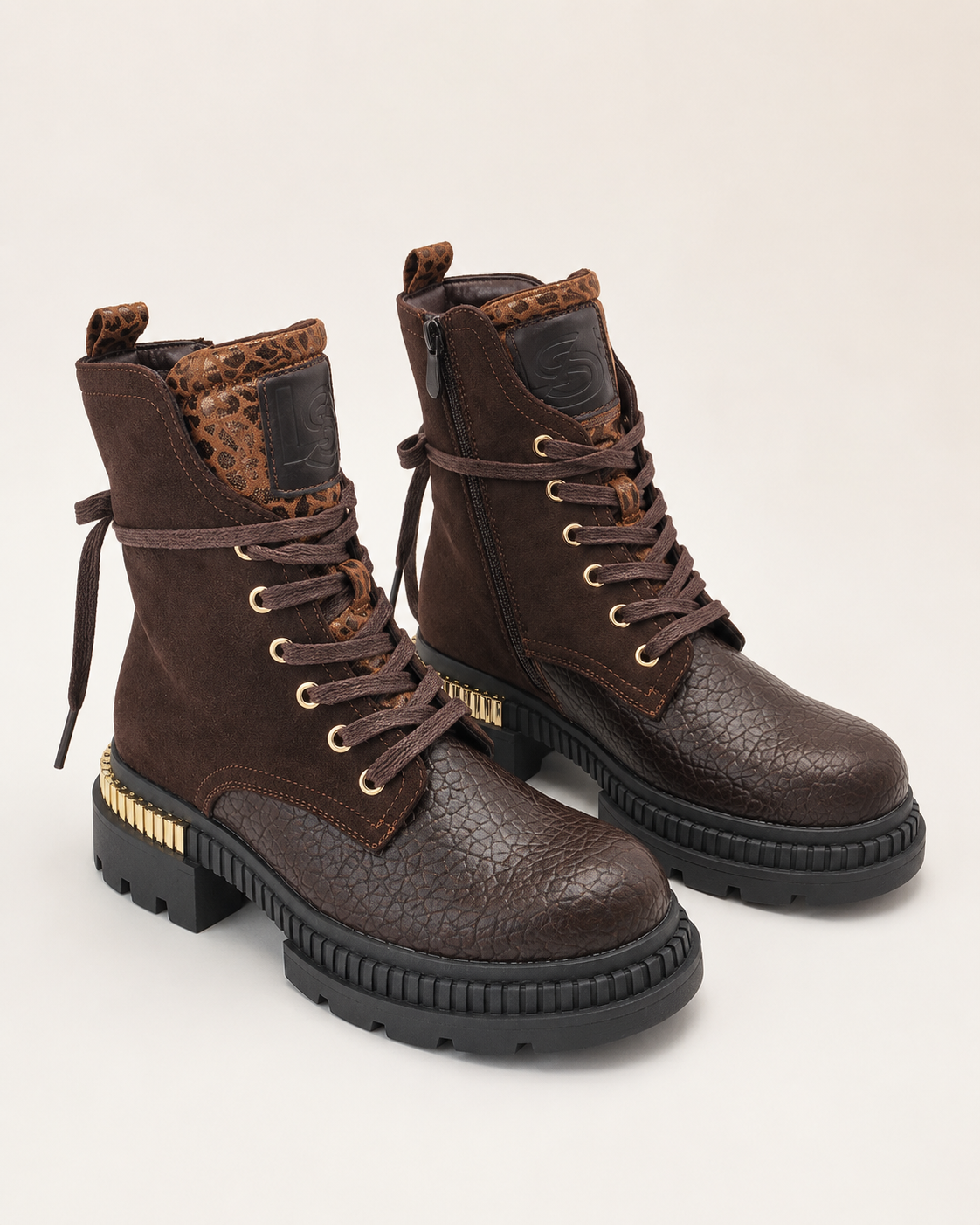 Jolie Veterboots - Brown