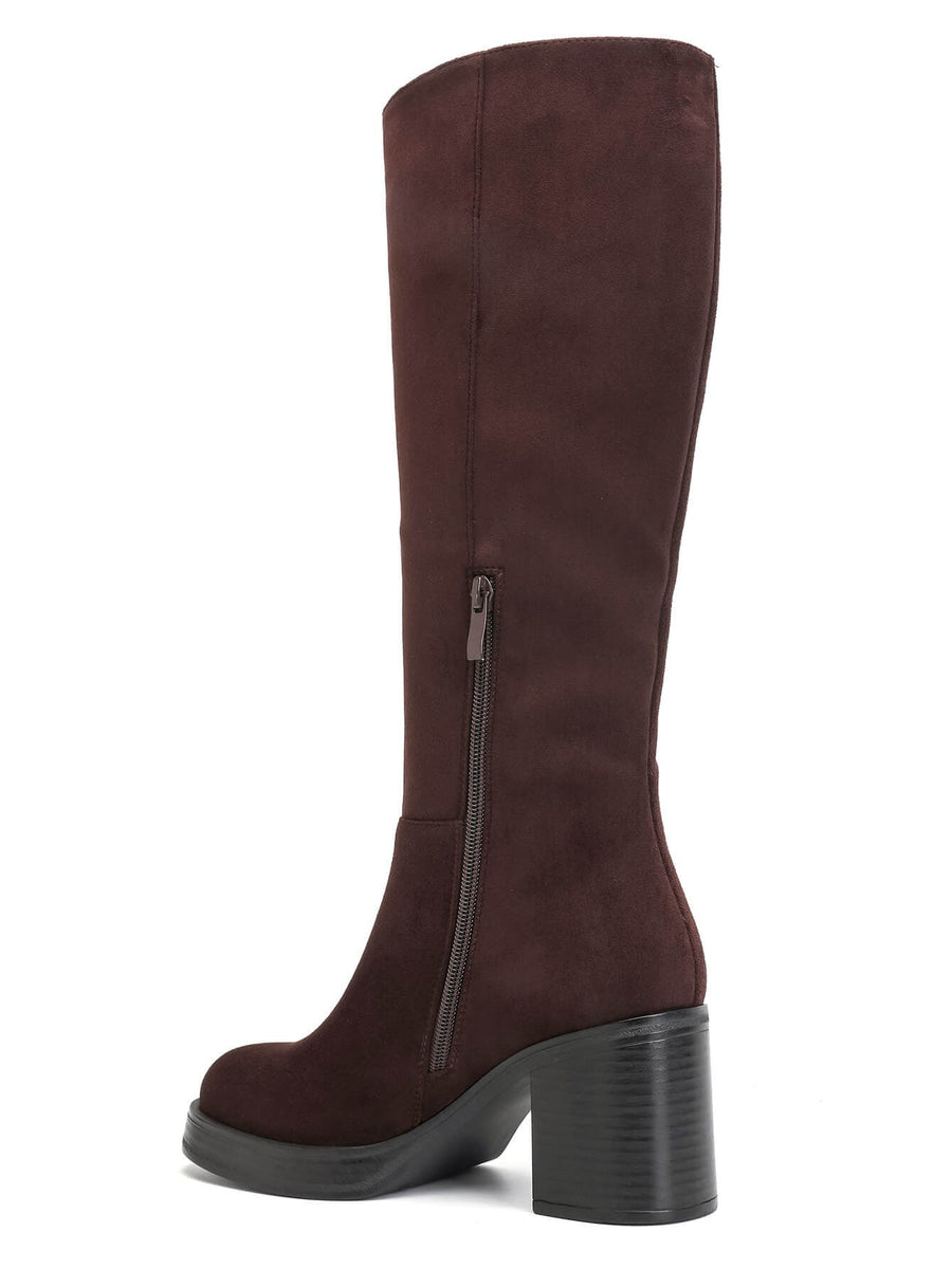 Maud High Boots - Brown