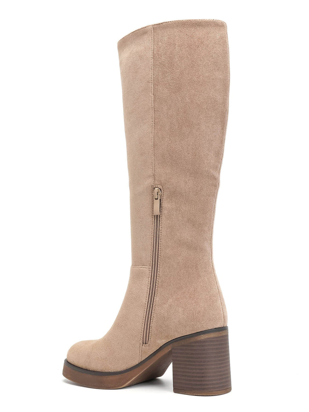 Maud High Boots - Taupe
