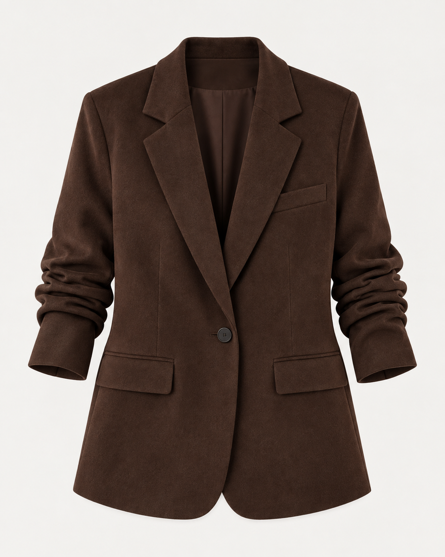 Suedine Blazer